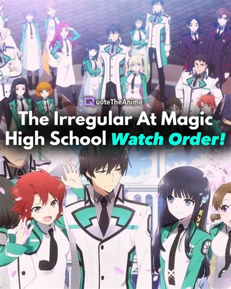 fmovie the irregular at magic high school|How to Watch The Irregular at Magic High School in Order.